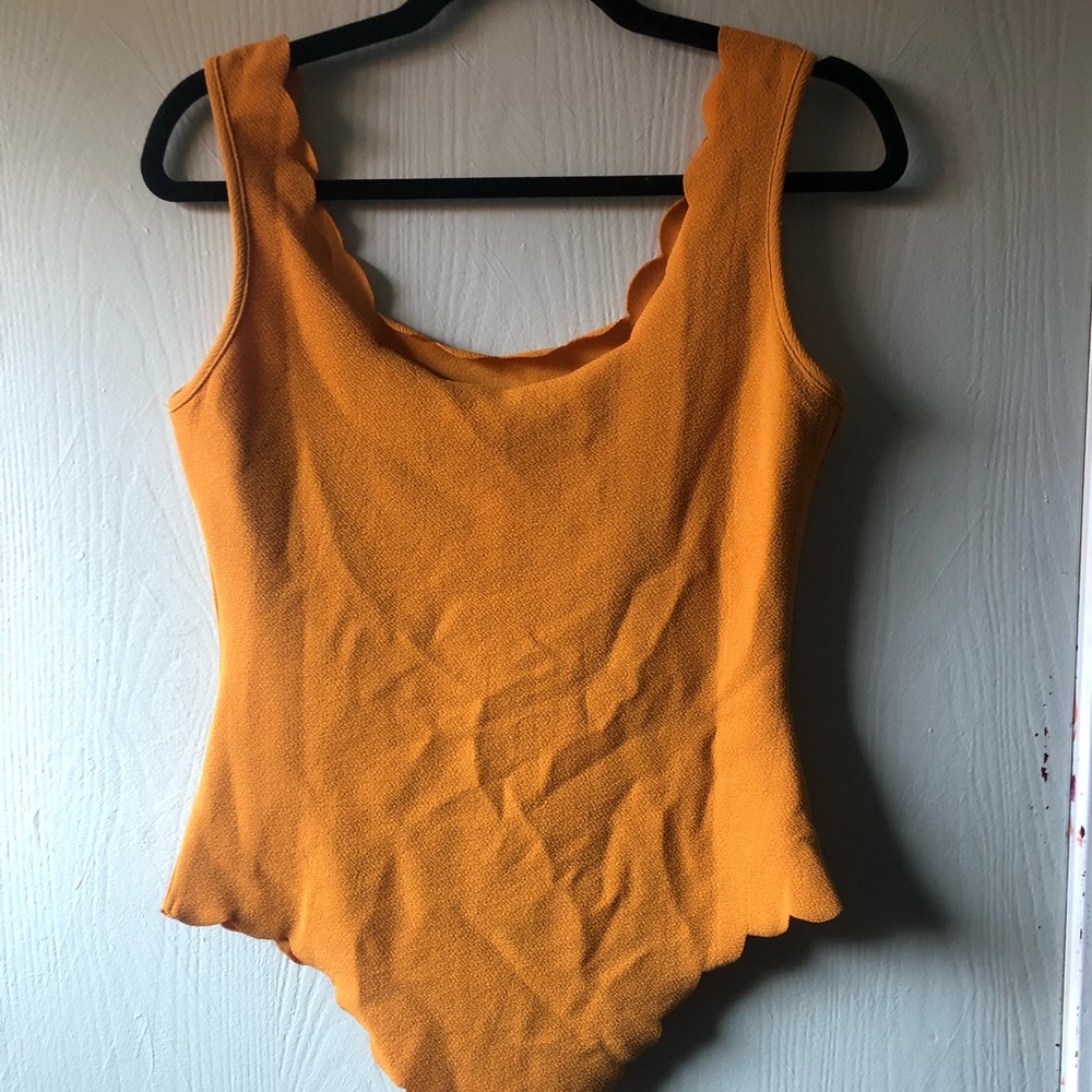 Mustard Yellow Bodysuit